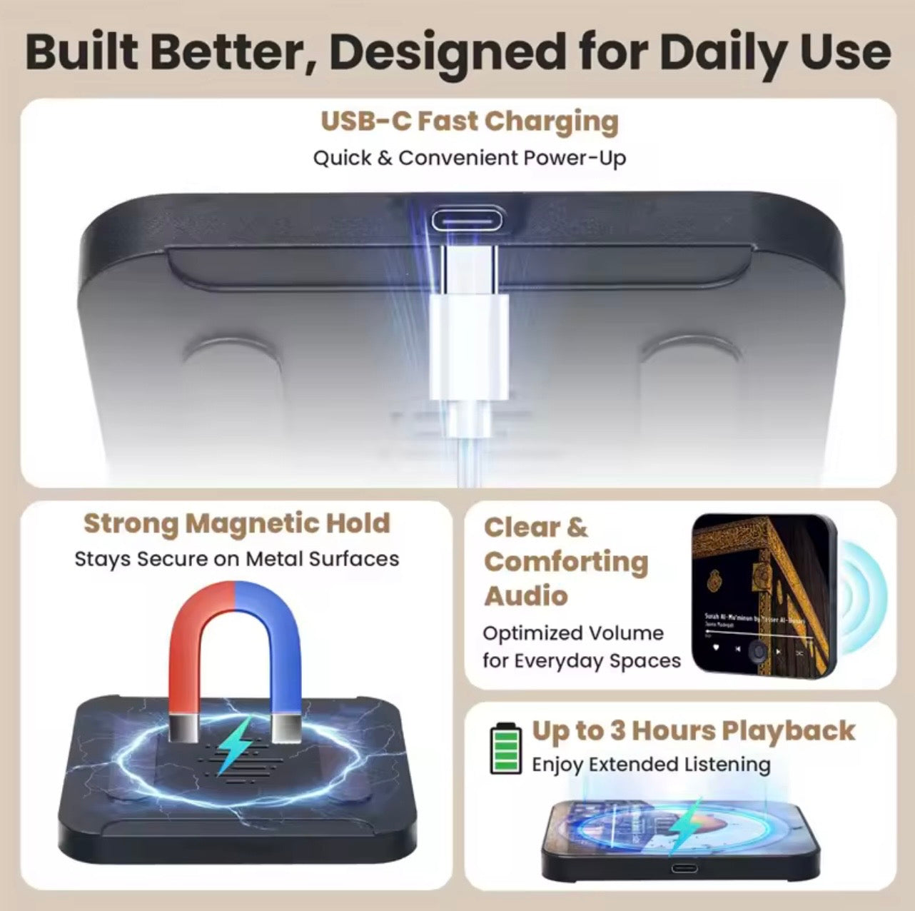 The Quran Magnet Speaker: Your Daily Anchor to Tranquility and Blessings